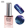 6Pcs Holo Chameleon Glitters Starry Effect Soak Off UV Gel Nail Polish