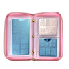 24 Slots Laser Holo Nail Stamping Plate Holder Case Round Square Rectangular Manicure Nail Art Plate Organizer