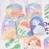 Beach Theme Water Decals Transfer Nail Art Stickers For Summer BBB024
