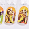 Butterfly Wing Theme Water Decals Transfer Nail Art Stickers BBB028
