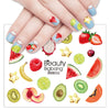 1 Sheet Fruit Theme Designs Nail Sticker Water Slider Decoration