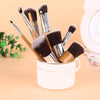 11Pcs Wood Handle Eyeshadow Concealer Foundation Makeup Brushes Kit