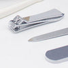 5Pcs Finger Nail Cutter Clipper File Scissor Nail Tools With Case For Manicure