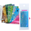 Mixed 16 Waterdrop Foil for Nail Slider Holographic Sticker Sets