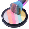 Rainbow Highlighter Powder Palette Shimmer Bronzer Contour Face Highlighter