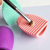 Egg Makeup Brush Cleaner Scrubber Board Makeup Brushegg