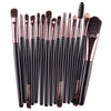 15Pcs Makeup Brushes Lip Blush Eyeshadow Brush Powder Cosmetic Brush Set