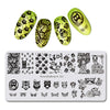 Owl Design Rectangle Nail Stamping Plate Animal Series For Manicure BBBXL-012