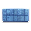Whirlpool Flower Theme Rectangle Nail Stamping Plate Rind Design Nail Art Tool BBBXL-039