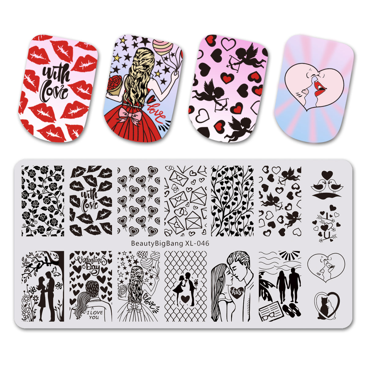 Stamping Plates for Nails with Rectangular Multi-Patterns, Printing Molds,  Nail Template Tools, Lace Flowers, Stamping Plates, Nail Templates - China  Nial Transfer Plates and Transfer Plate price | Made-in-China.com