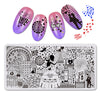 Valentine's Day Nail Stamping Plate Couples Rose Flower Love Template Nail Art Image Plate XL-48