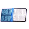 Water Marble Series Rectangle Texture Design Nail Stamping Plate BBBXL-063