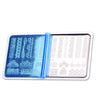 French Theme Rectangle Lace Design Nail Art Stamping Plate For Manicure BBBXL-069