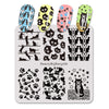 Animal Theme Cat Design Square Nail Art Stamping Plate For Manicure BBBS-026