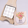 Flower Basket Vine Leaves Design Square Nail Art Stamping Plate BBBS-023