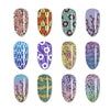 Lace Flower Pattern Square Nail Art Stamping Plate BBBS-029