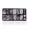 Stainless Steel Nail Stamping Plates Marble Nail Art BBBXL-089