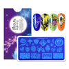 Star Moon Points Design Nail Stamping Plates BBBXL-100
