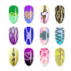 Template Leopard Dot Lines Rope Geometric Nail Art Rectangle Stainless Steel Stamping Plate BEAUTYBIGBANG BBBXL-001