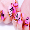 Animal Brird Geometric Silhouette Nail Plate Striped Line Templates Stainless Steel Stencil Tools BeautyBigBang BBBXL-001