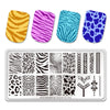 Natural Animal Leopard Print Texture S Theme Image Template Mold Nail Art Stencil BeautyBigBang BBBXL-001