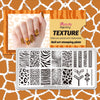 Natural Animal Leopard Print Texture S Theme Image Template Mold Nail Art Stencil BeautyBigBang BBBXL-001