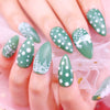 Christmas Tree Bell Image Nail Art Stamp Stencil for DIY Manicuring Marry Christmas Theme BeautyBigBang BBBXL-001