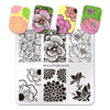 Flowers Rose Pattern Nail Art Image Design Tools Stamp Template Stencil BeautyBigBang BBBS-040