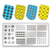 Texture knot Dot Lines Design Stamp Templates Printing Stencil Nail Tool BeautyBigBang BBBXL-003