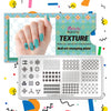 Texture knot Dot Lines Design Stamp Templates Printing Stencil Nail Tool BeautyBigBang BBBXL-003