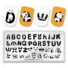 Panda Number Letter Design Image Printing Plates Stencil Stamp Tools BBBXL-003