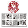 Texture Theme Design Image Printing Plates Stencil Stamp Tools BBBXL-004