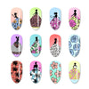 Nail Stamping Plate Template Nail Design Manicure Princess Dress | Character XL-005 6*12cm