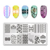 Nail Stamping Plate Template Nail Design Manicure | Lace XL-002 6*12cm