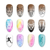 Nail Stamping Plate Lion Leopard Elephant Snake Manicure Nail Art Image Template Manicure Stencils Tool
