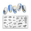 Flowers Plants Themed Nail Art Stamp Templates Printing Stencil Tool BeautyBigBang XL-011