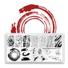 Nail art Stamping Plate Template Manicure Texture Art Design BeautyBigBang-Texture-XL-012