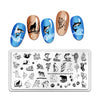 Nail art Stamping Plate Template Manicure Flamingo Tiger Rabitt Cat Animal Zoo Design BeautyBigBang-Animals-XL-014