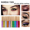 Glitter Sequins Shiny Bright Flashing Eye Liquid Eyeliner For Makeup