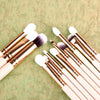 12Pcs Cosmetic Brushes Set Eyeshadow Eyebrow Lip Makeup Brushes