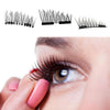 1Pair 3D Double Magnetic Natural False Eyelashes For Eye Makeup