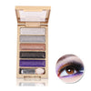 5 Colors Glitter Shimmer Diamond Eyeshadow Palette For Eye Makeup