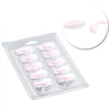 10Pcs Silicone Eyelash Perming Curler Shield Pads With Embedded Ridges