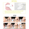 10Pairs Eye Pads Eyelash Extension Paper Stickers Patches For Makeup