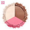 Bronzer Blush Highlighter Palette For Face Makeup
