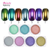 1g/Box Chameleon Mirror Nail Glitters Powder Chrome Pigment Nail Art Decoration