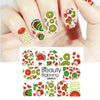 Fruit Series Water Decals Transfer Nail Art Stickers Decoration BBB005