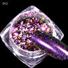 0.1g Chrome Holo Flakes Starry Nail Powder Nail Art Glitters Dust For Manicure