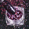 0.2g Laser Colorful Nail Sequins Fireworks Effect Nail Glitters For Manicure