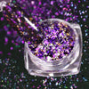 0.2g Laser Colorful Nail Sequins Fireworks Effect Nail Glitters For Manicure